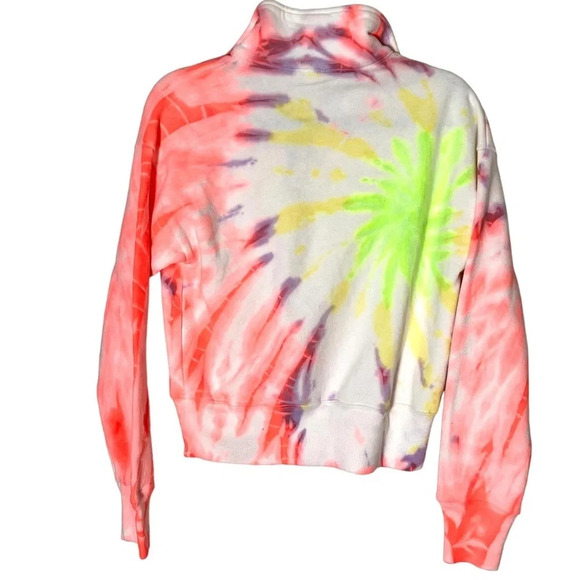 RE/DONE 70s Half Zip Pullover‎ Sweatshirt XS NWOT - Picture 8 of 8